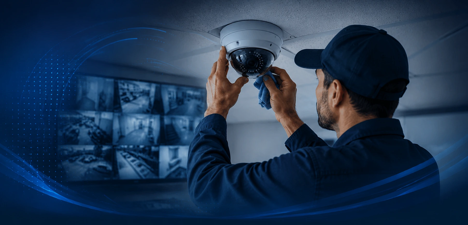 Manutenção preventiva de CFTV